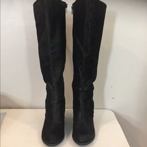 Fergalicious by Fergie black tall lexy boots.